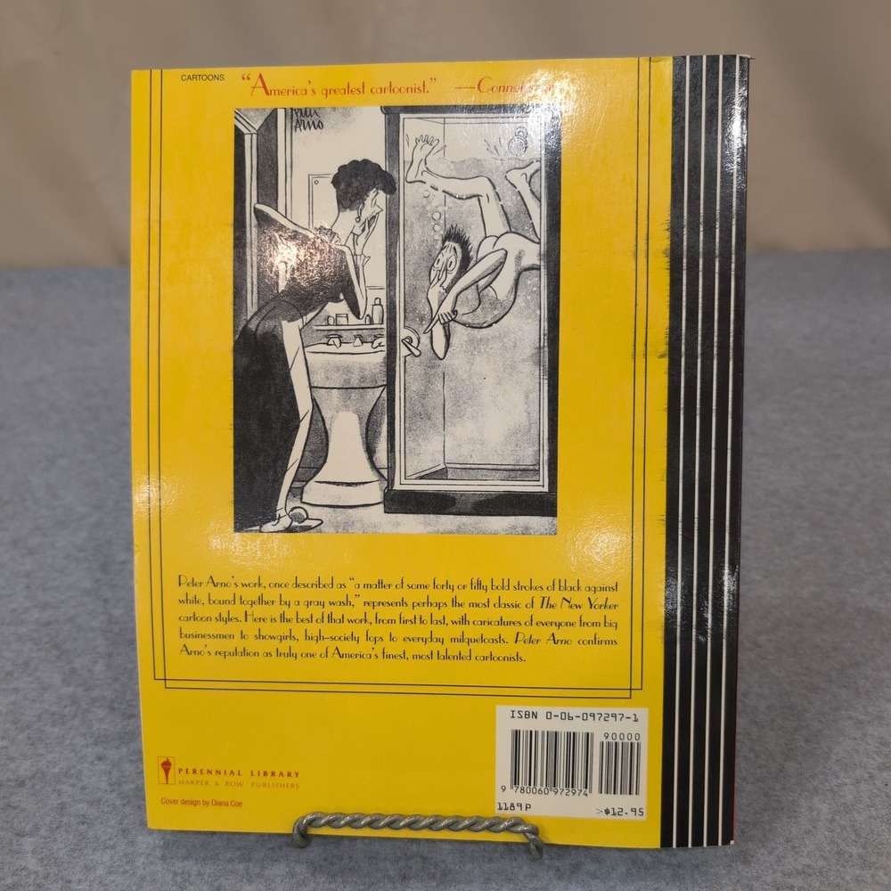 Peter Arno The New Yorker Cartoon Anthology Softcover 1990 Perennial Library - Picture 2 of 3
